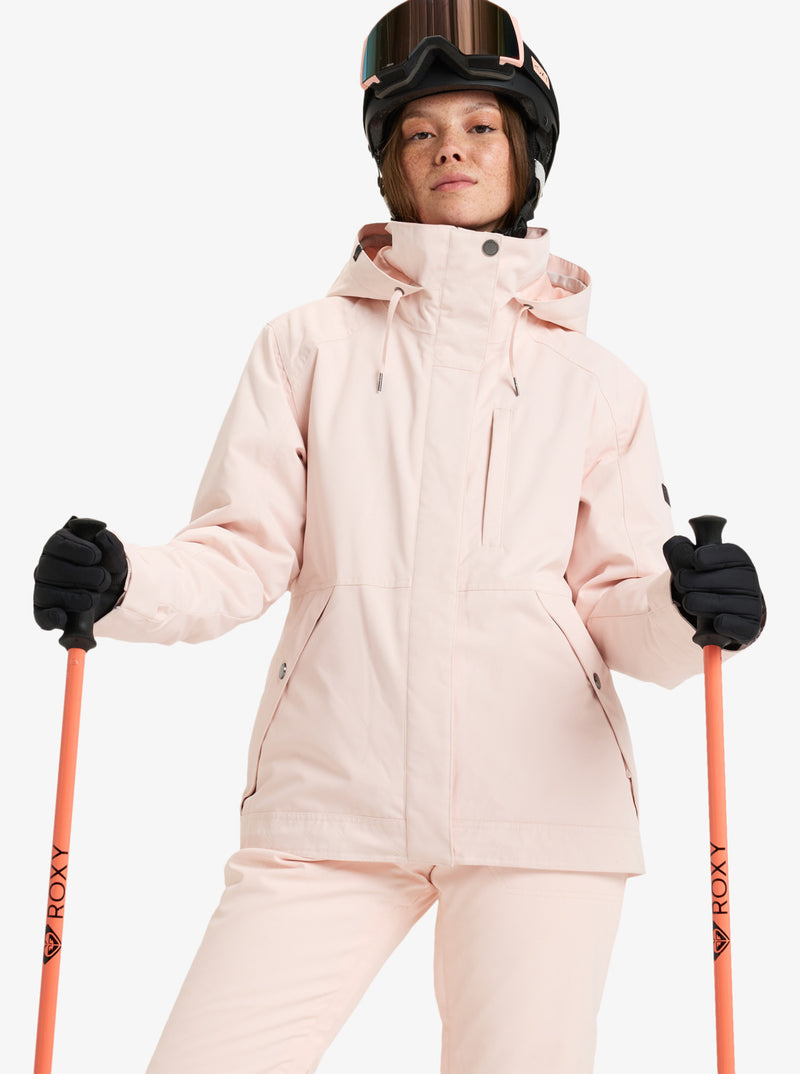 Load image into Gallery viewer, Roxy Women&#39;s Billie Snow Jacket Pink Salt ERJTJ03483_MEB0
