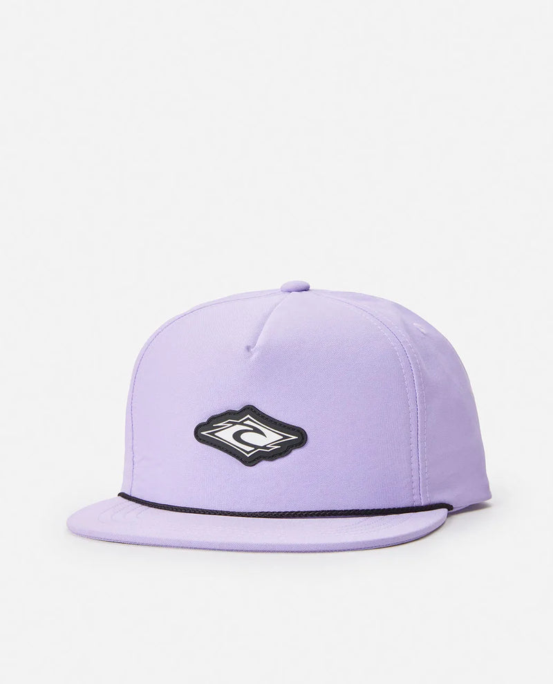 Load image into Gallery viewer, Rip Curl Men&#39;s Quick Dry Snap Back Cap Lilac 1CPMHE-0108
