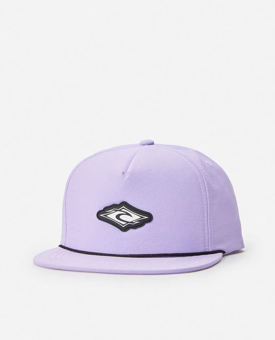 Rip Curl Men's Quick Dry Snap Back Cap Lilac 1CPMHE-0108