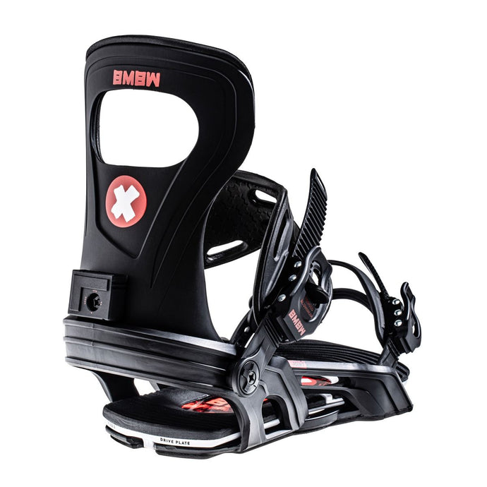 Bent Metal Men's Joint Snowboard Bindings Black 23BN003