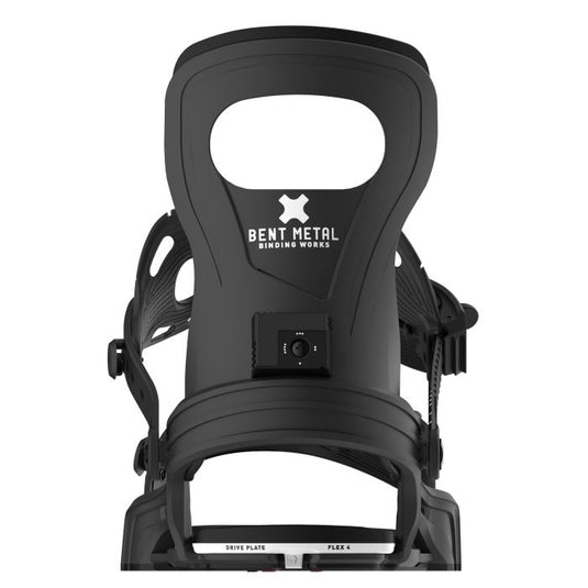 Bent Metal Men's Bolt Snowboard Bindings Black 23BN002