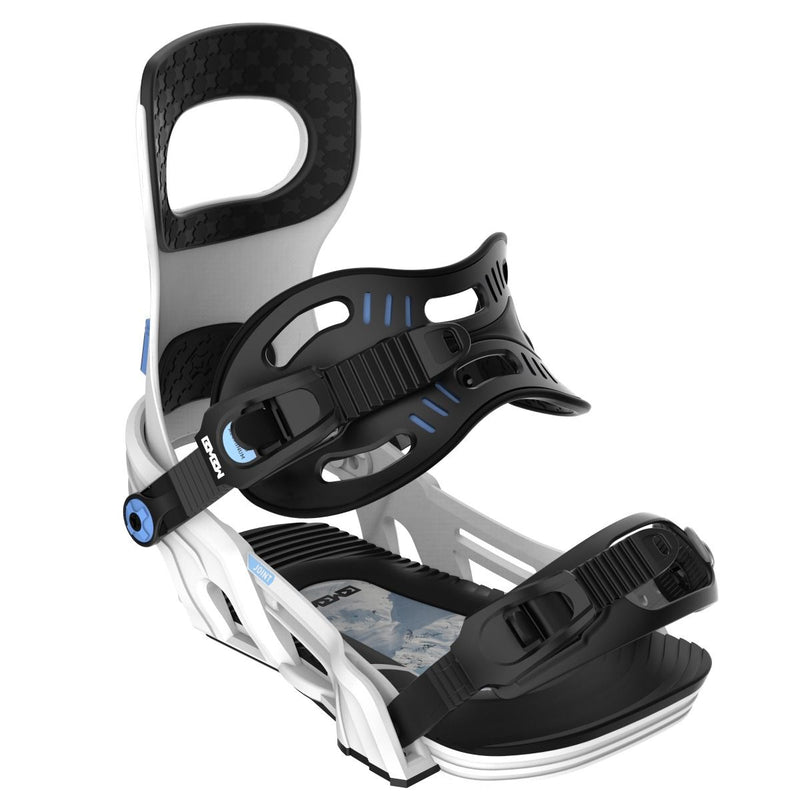 Load image into Gallery viewer, Bent Metal Men&#39;s Joint Snowboard Bindings White 24BN003
