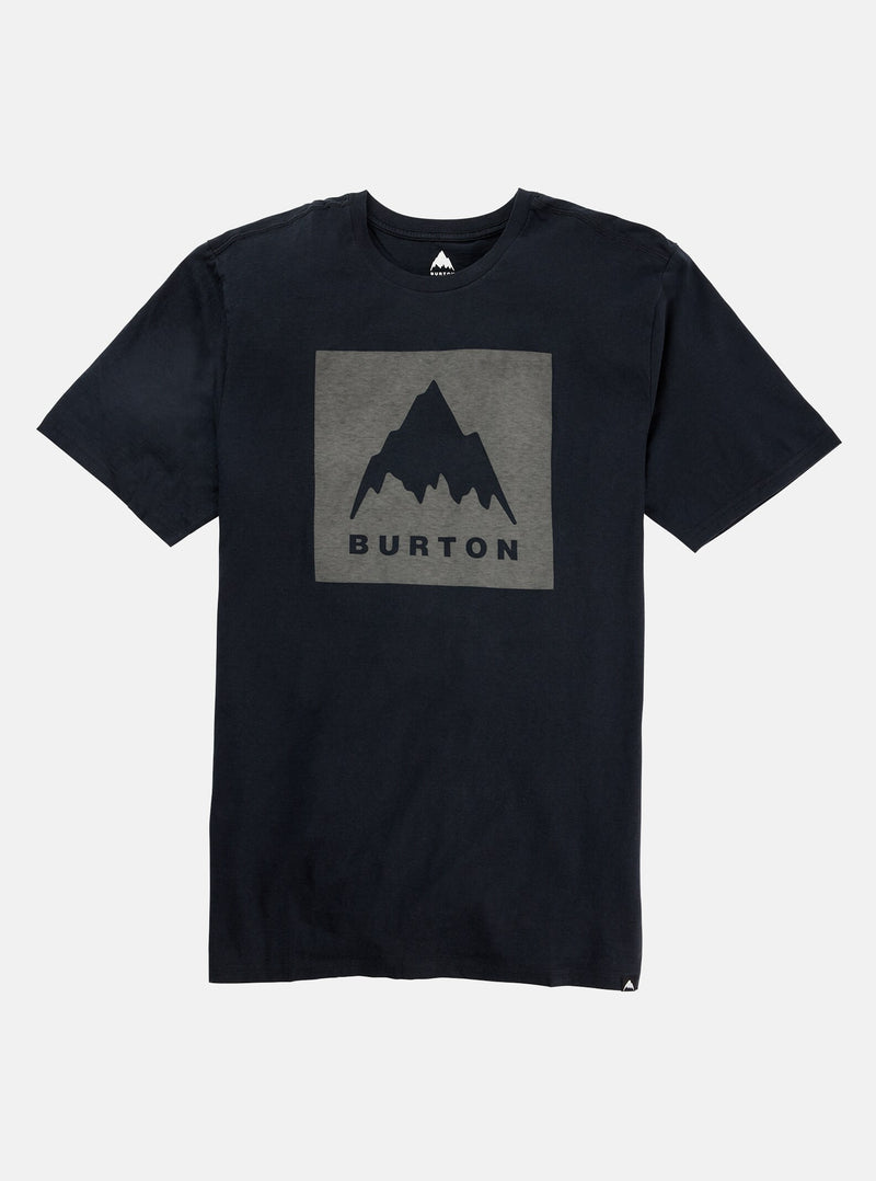 Load image into Gallery viewer, Burton Unisex Classic Mountain High Short Sleeve T-Shirt True Black 20377106001
