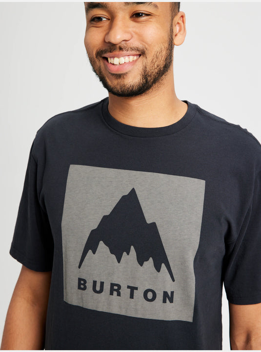 Burton Unisex Classic Mountain High Short Sleeve T-Shirt True Black 20377106001