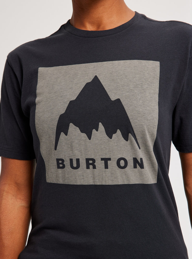 Load image into Gallery viewer, Burton Unisex Classic Mountain High Short Sleeve T-Shirt True Black 20377106001
