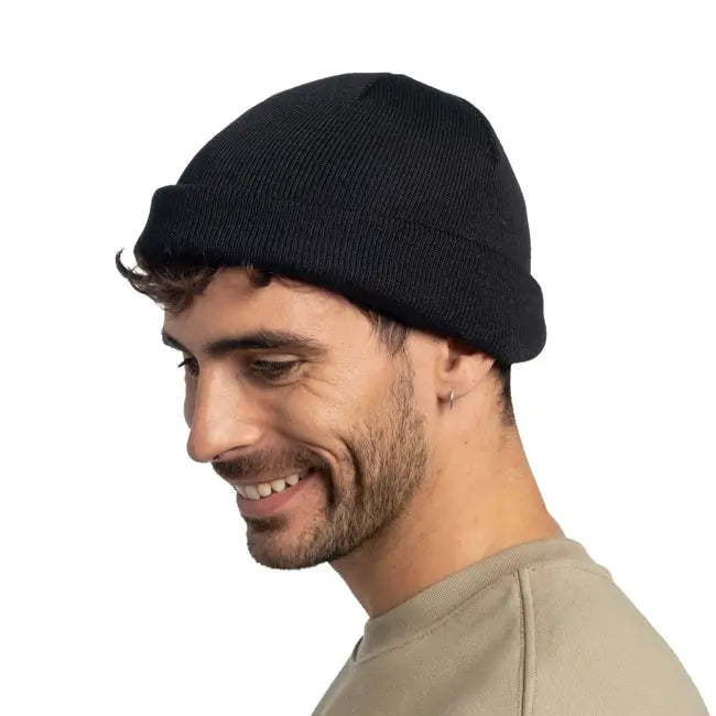 Load image into Gallery viewer, Buff Unisex Knitted Beanie Lilon Fisherman Black 134476.999.10.00
