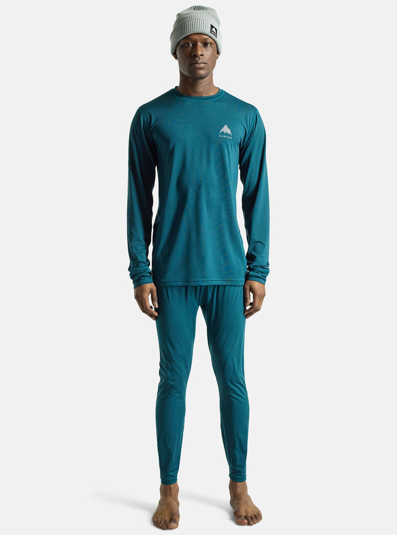 Load image into Gallery viewer, Burton Men&#39;s Lightweight X Base Layer Crewneck Deep Emerald 22176106301
