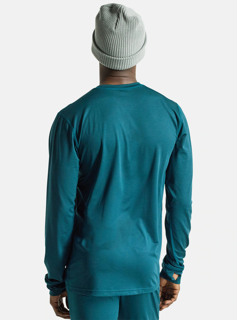 Load image into Gallery viewer, Burton Men&#39;s Lightweight X Base Layer Crewneck Deep Emerald 22176106301
