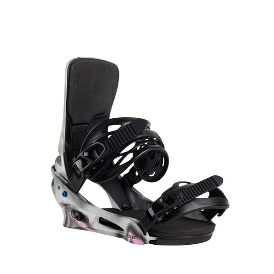 Burton Men's Cartel X Re:Flex Snowboard Bindings Gray/Pink 22230104022