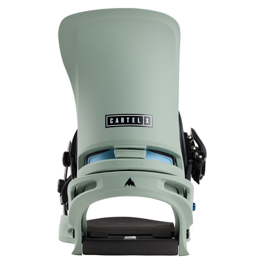 Burton Men's Cartel X Re:Flex Snowboard Bindings Petrol Green 22230104301