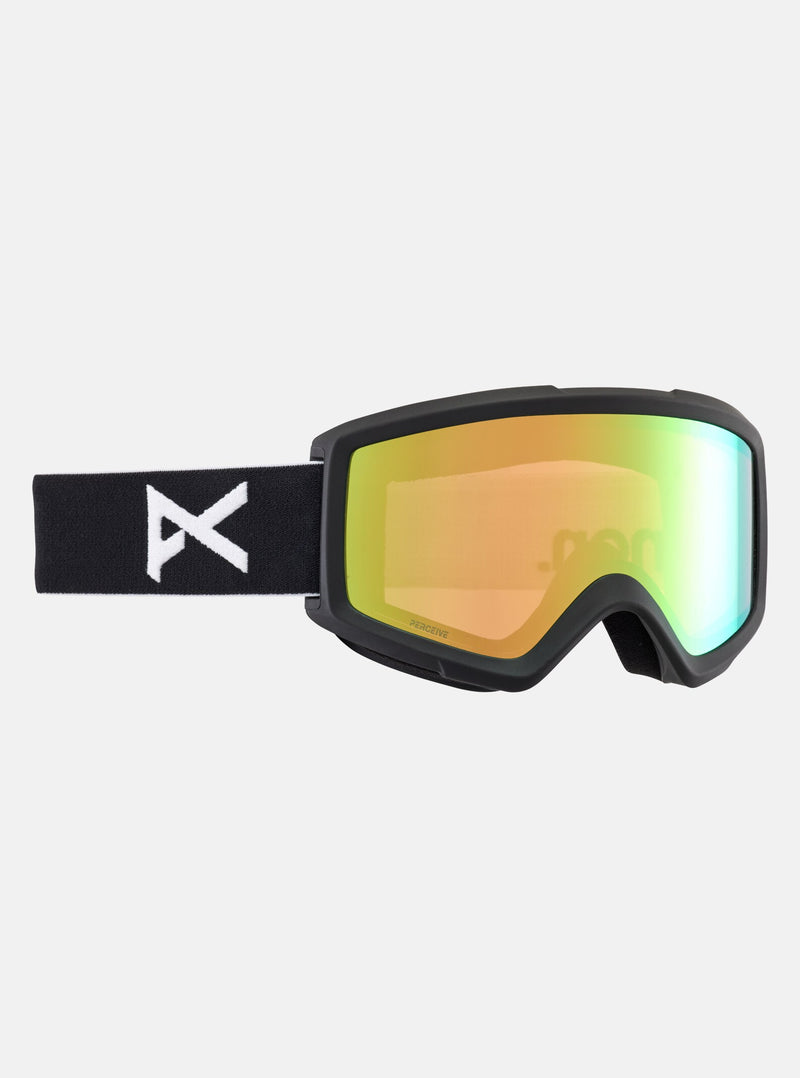 Load image into Gallery viewer, Anon Unisex Helix 2.0 Goggles Black/Perceive Variable Green/Amber 22257100002
