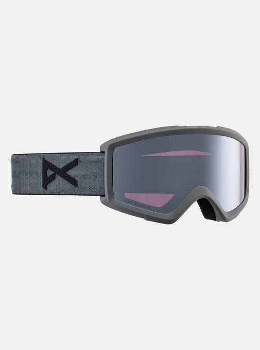 Anon Unisex Helix 2.0 Goggles Stealth/Perceive Sunny Onyx/Amber 22257100020