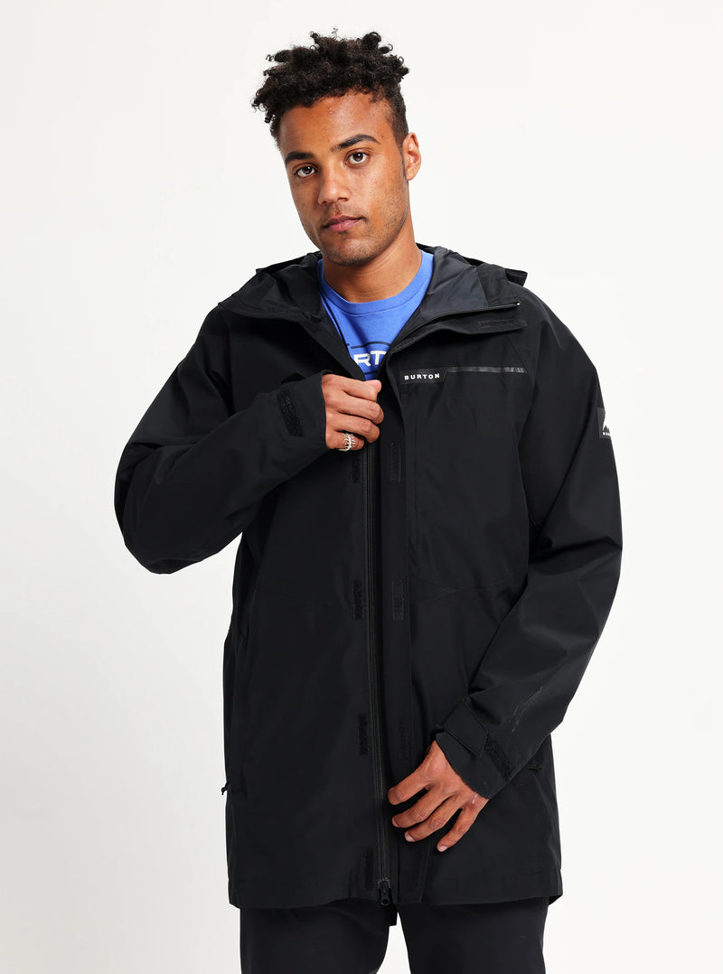 Load image into Gallery viewer, Burton Men&#39;s Veridry 2L Rain Jacket True Black 23243100001
