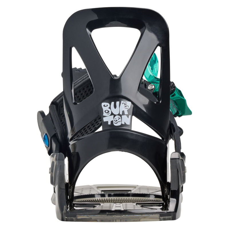 Load image into Gallery viewer, Burton Kids&#39; Mini Grom Disc Snowboard Bindings Black 23601101001
