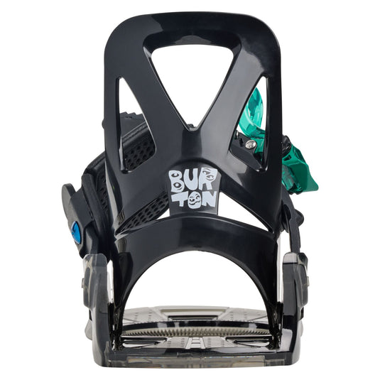 Burton Kids' Mini Grom Disc Snowboard Bindings Black 23601101001