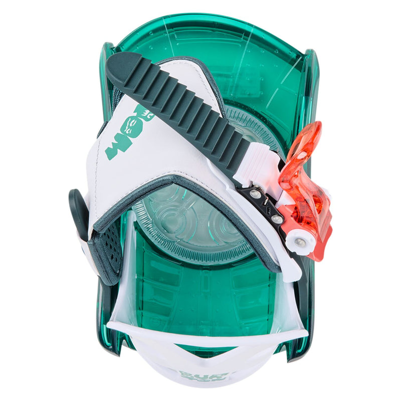 Load image into Gallery viewer, Burton Kids&#39; Mini Grom Disc Snowboard Bindings Green/Multi 23601101300
