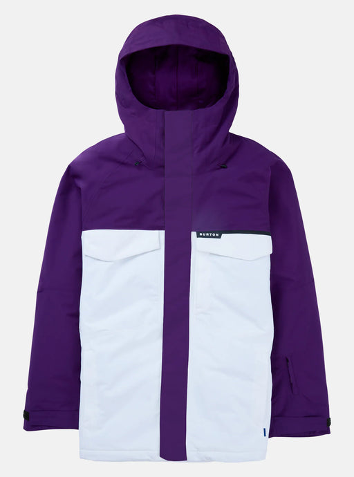 Burton Men's Covert 2.0 2L Jacket Imperial Purple/Stout White 23827101501