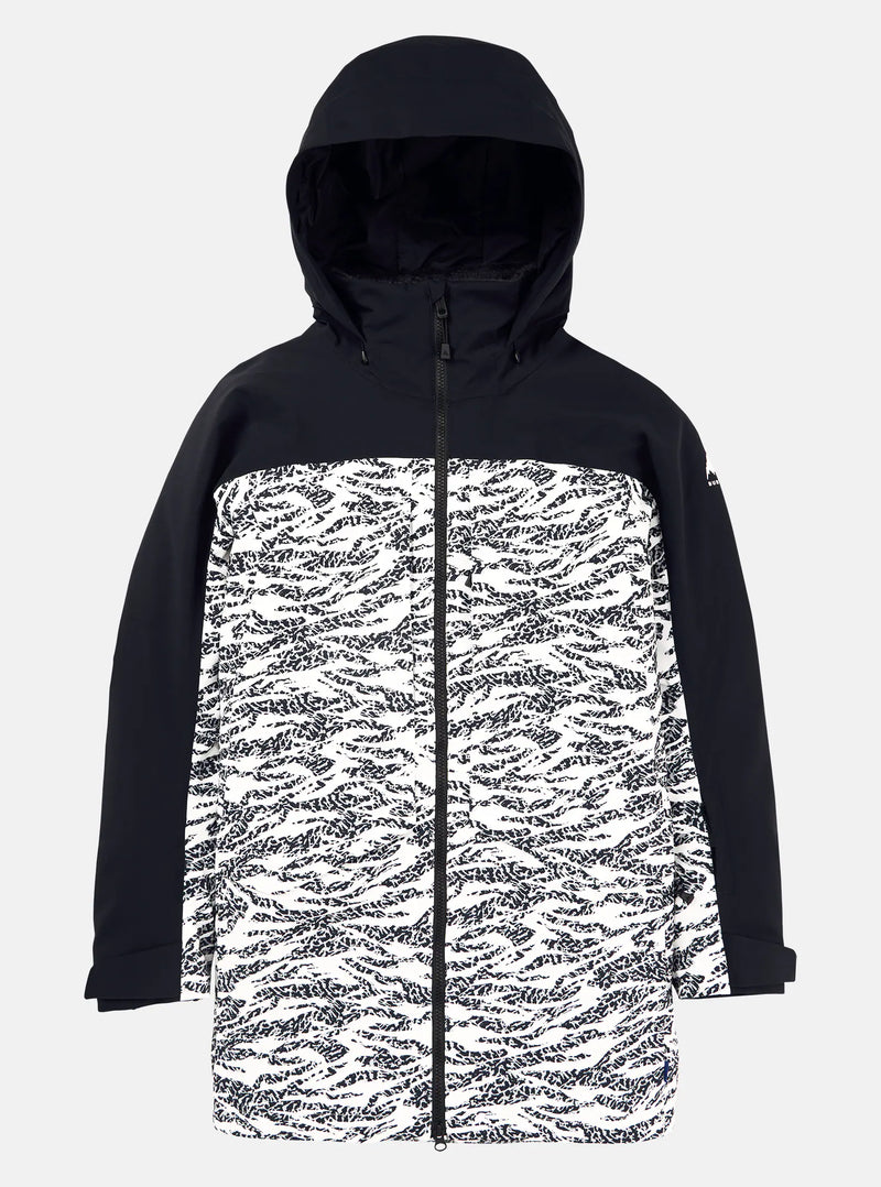 Load image into Gallery viewer, Burton Women&#39;s Prowess 2.0 2L Jacket True Black/Zebra Camo 23828101003
