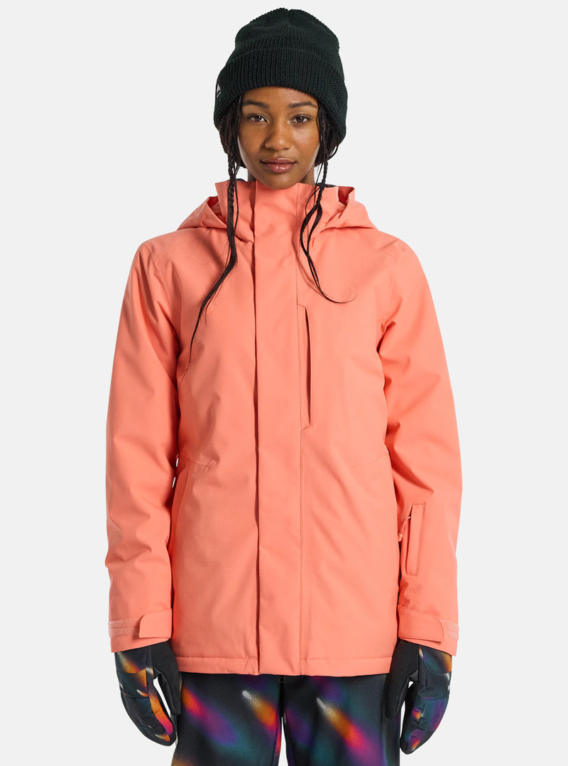 Load image into Gallery viewer, Burton Women&#39;s Jet Ridge 2L Jacket Peach Echo 23829101651
