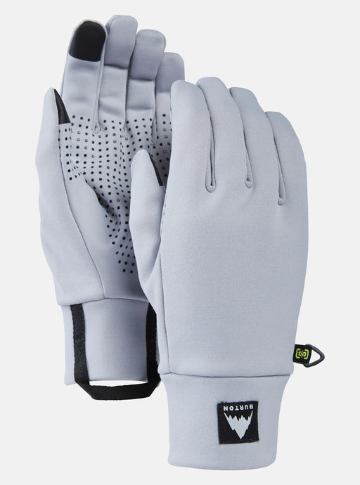 Burton Men's Stretch Liner 2.0 Glove Liners Silver Sconce 23864101020