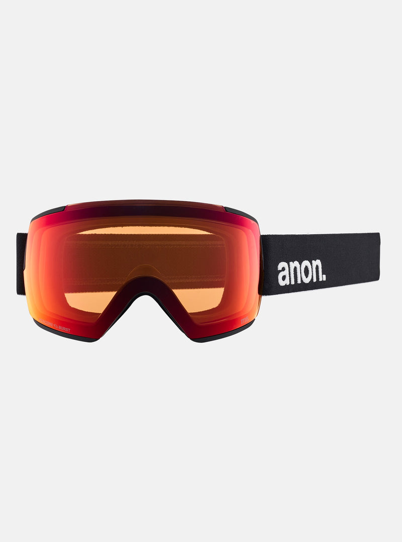 Load image into Gallery viewer, Anon Unisex M5 Flat Toric Goggles Black/Perceive Sunny Red/Perceive Cloudy Burst 23943100001
