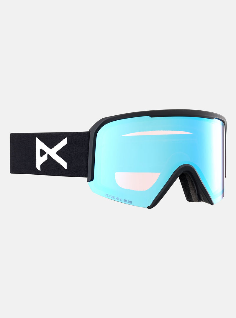 Load image into Gallery viewer, Anon Unisex Nesa Goggles Black/Perceive Variable Blue/Perceive Cloudy Burst 23950100003
