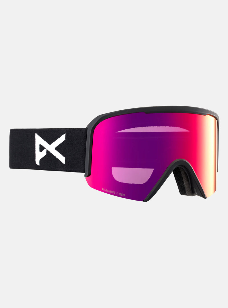 Load image into Gallery viewer, Anon Unisex Nesa Goggles Black/Perceive Sunny Red/Perceive Cloudy Burst 23950100004
