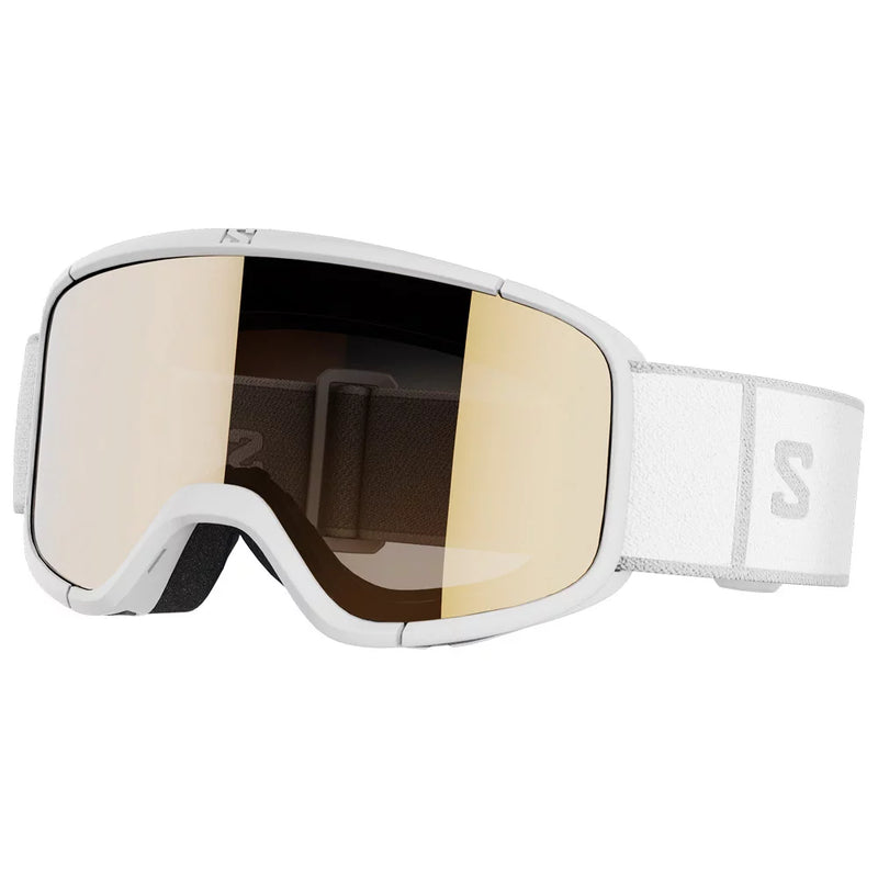 Load image into Gallery viewer, Salomon Unisex Aksium 2.0 S Goggles White/Gold S2 L41784100
