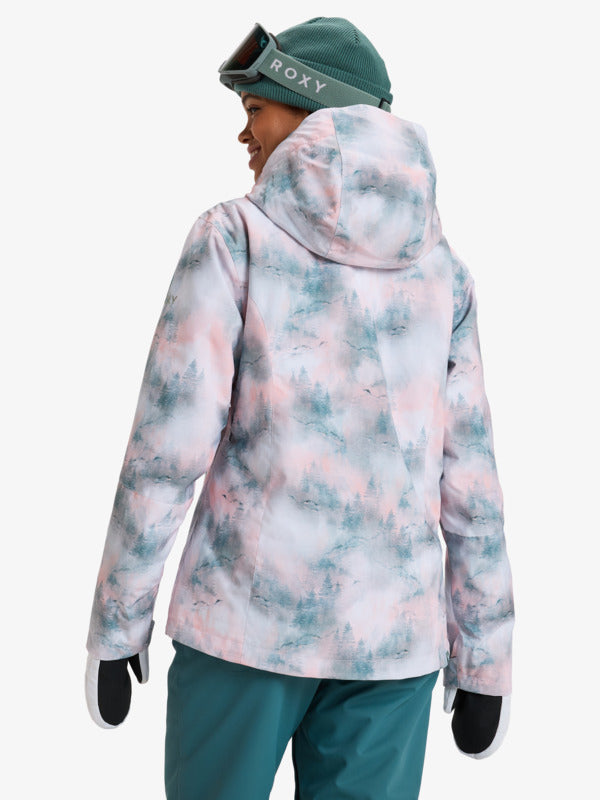 Load image into Gallery viewer, Roxy Women&#39;s Jetty Snow Jacket Sea Pine Mystery Fog ERJTJ03492_BPF4
