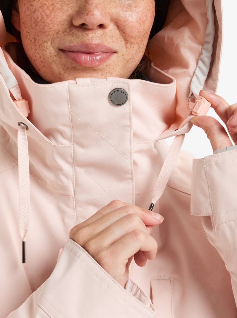 Load image into Gallery viewer, Roxy Women&#39;s Billie Snow Jacket Pink Salt ERJTJ03483_MEB0
