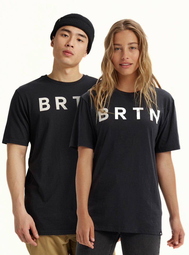 Load image into Gallery viewer, Burton Unisex BRTN Regular Fit T-Shirt True Black 20375102001
