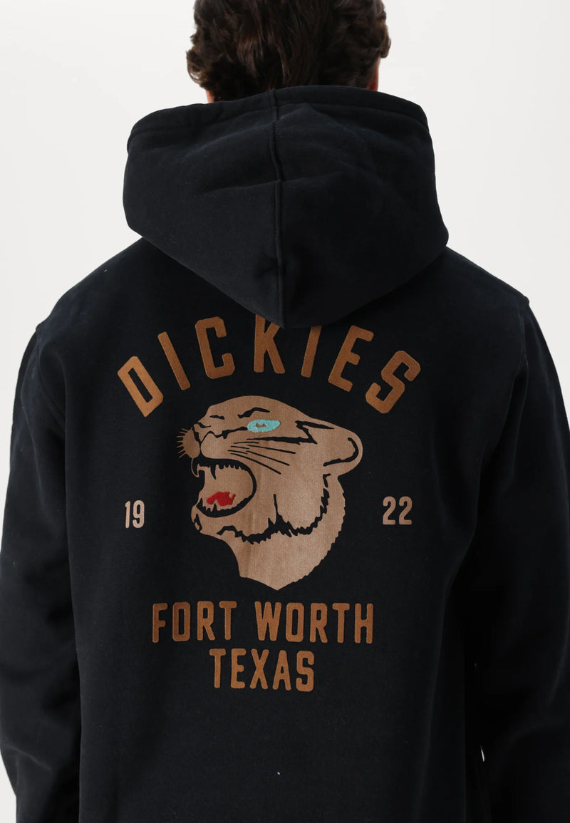 Load image into Gallery viewer, Dickies Men&#39;s Panther Hoodie Black DK0A87CIBLK
