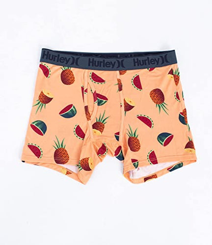 Hurley Supersoft Printed Boxer Nectarine MMU0000040-H808