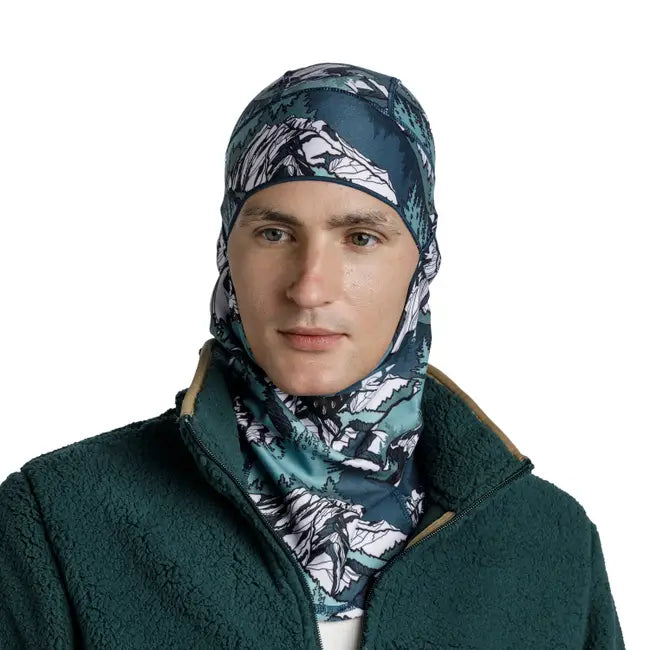 Load image into Gallery viewer, Buff Unisex ThermoNet® Balaclava Pow Lau Green 134705.845.10.00
