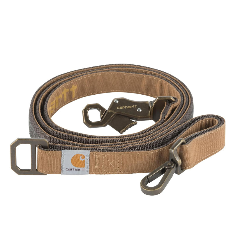 Load image into Gallery viewer, Carhartt Journeyman Dog Leash Brown/Dark Brown P000347
