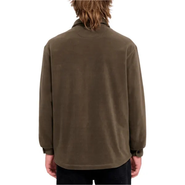 Load image into Gallery viewer, Volcom Men&#39;s Bowered Light Long Sleeve Shirt Wren A5832300_WRE
