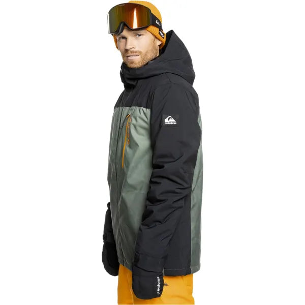 Load image into Gallery viewer, Quiksilver Men&#39;s Morton Technical Snow Jacket Iced Sea Spray EQYTJ03458_GLW1
