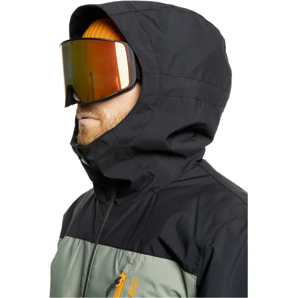 Load image into Gallery viewer, Quiksilver Men&#39;s Morton Technical Snow Jacket Iced Sea Spray EQYTJ03458_GLW1
