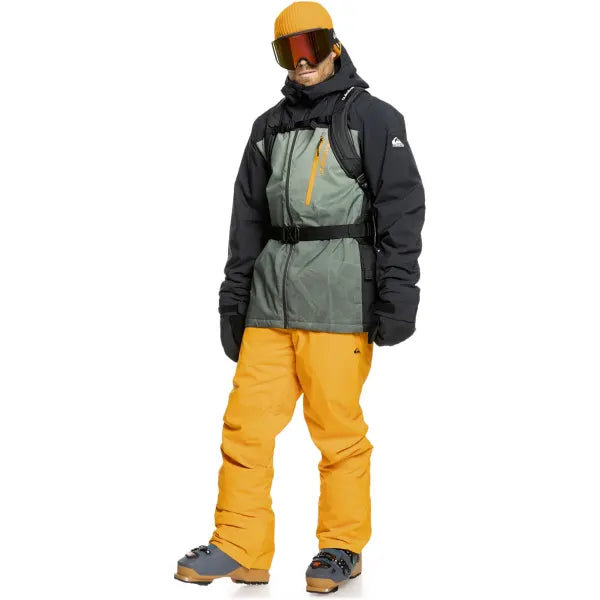 Load image into Gallery viewer, Quiksilver Men&#39;s Morton Technical Snow Jacket Iced Sea Spray EQYTJ03458_GLW1
