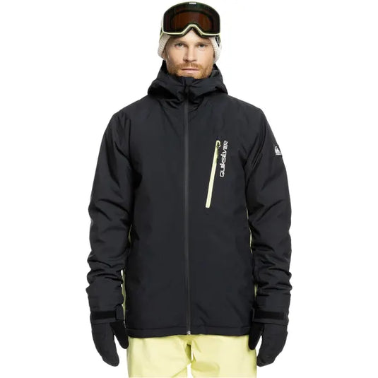 Quiksilver Men's Morton Technical Snow Jacket Black EQYTJ03458_KVJ0