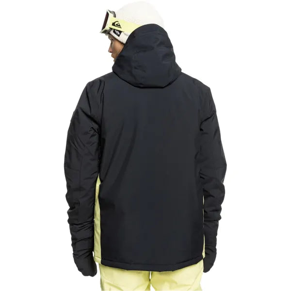 Load image into Gallery viewer, Quiksilver Men&#39;s Morton Technical Snow Jacket Black EQYTJ03458_KVJ0
