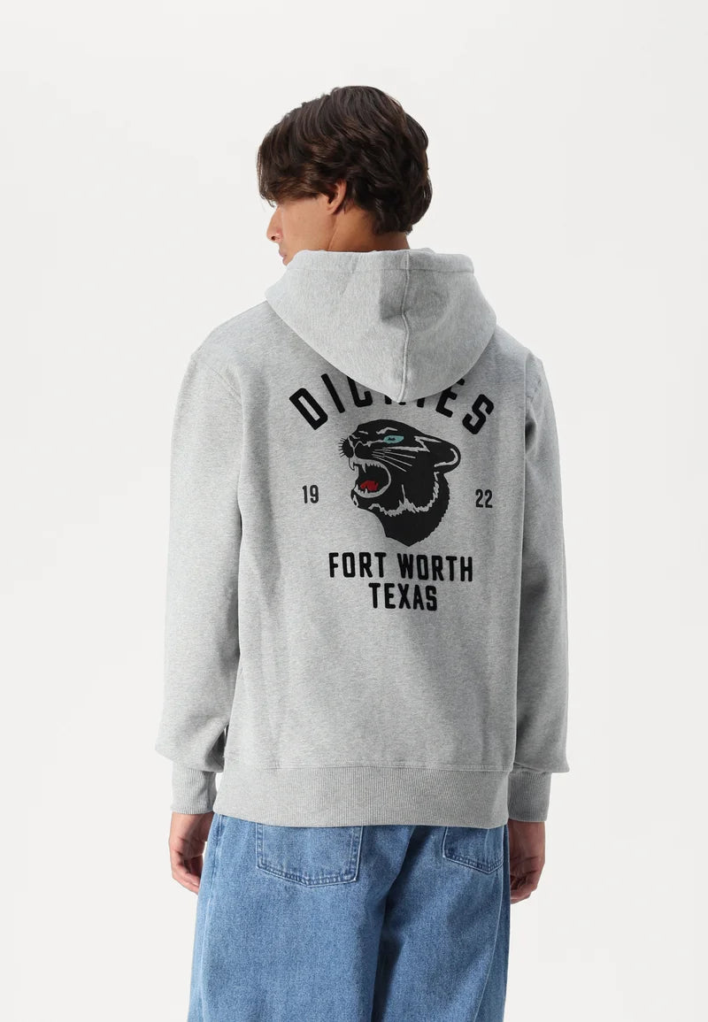 Load image into Gallery viewer, Dickies Men&#39;s Panther Hoodie Grey DK0A87CI0H21
