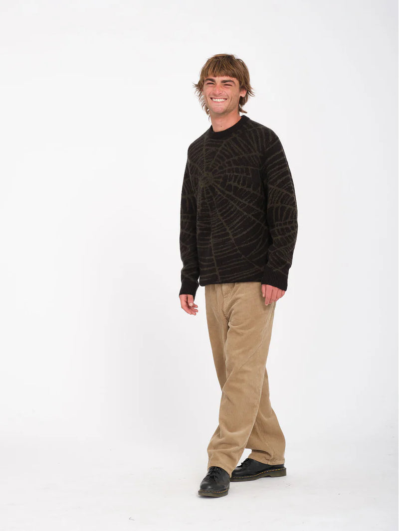 Load image into Gallery viewer, Volcom Men&#39;s Anarchietour Sweater Black A0732401_BLK
