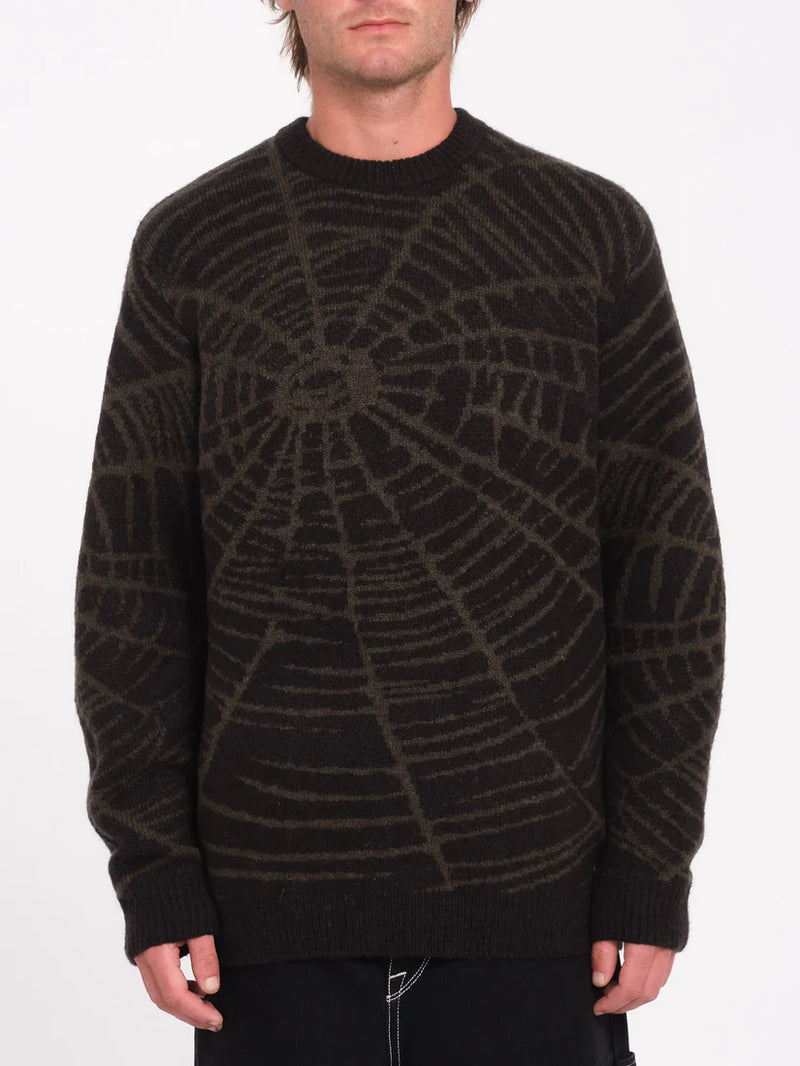 Load image into Gallery viewer, Volcom Men&#39;s Anarchietour Sweater Black A0732401_BLK
