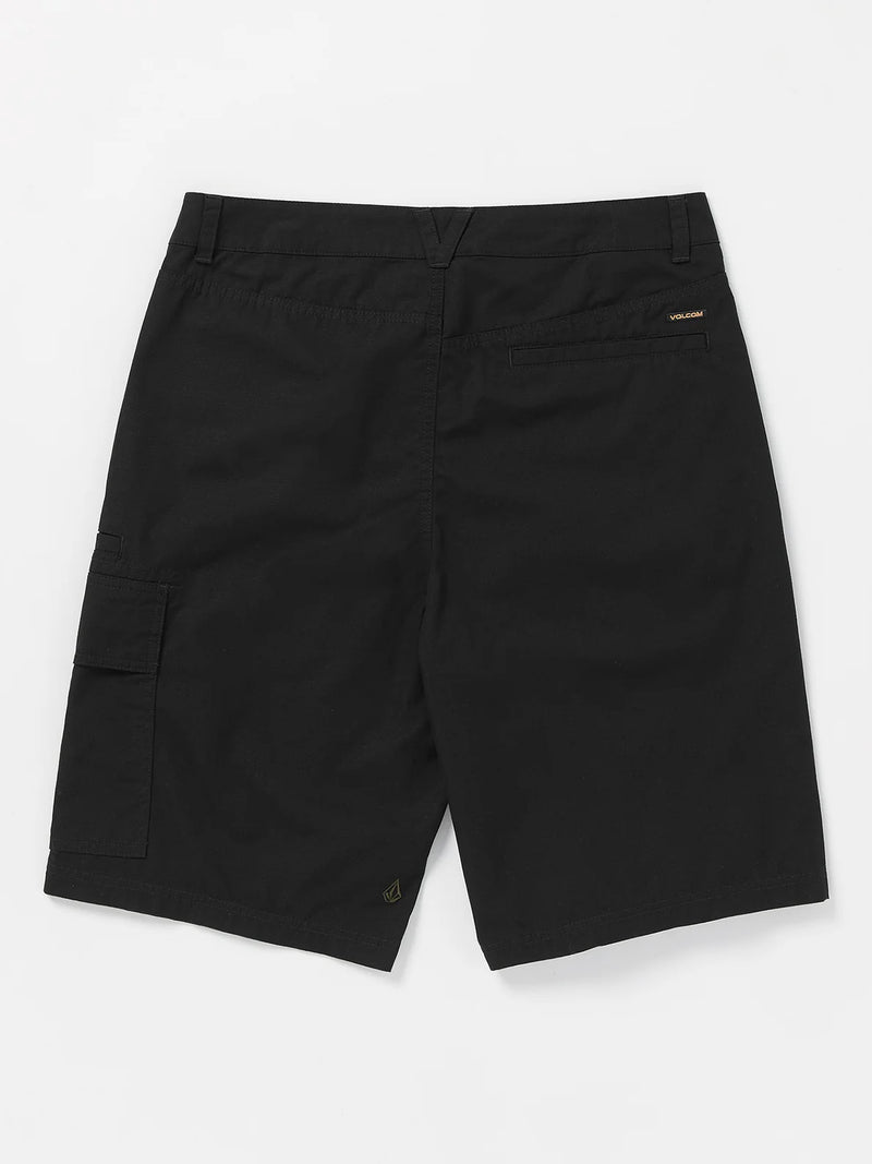 Load image into Gallery viewer, Volcom Men&#39;s Grand Fang Cargo Shorts Black A0922400_BLK
