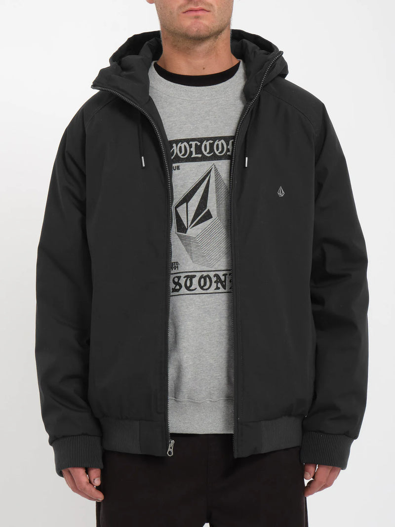 Load image into Gallery viewer, Volcom Men&#39;s Hernan 10K Jacket Black A1732408_BLK
