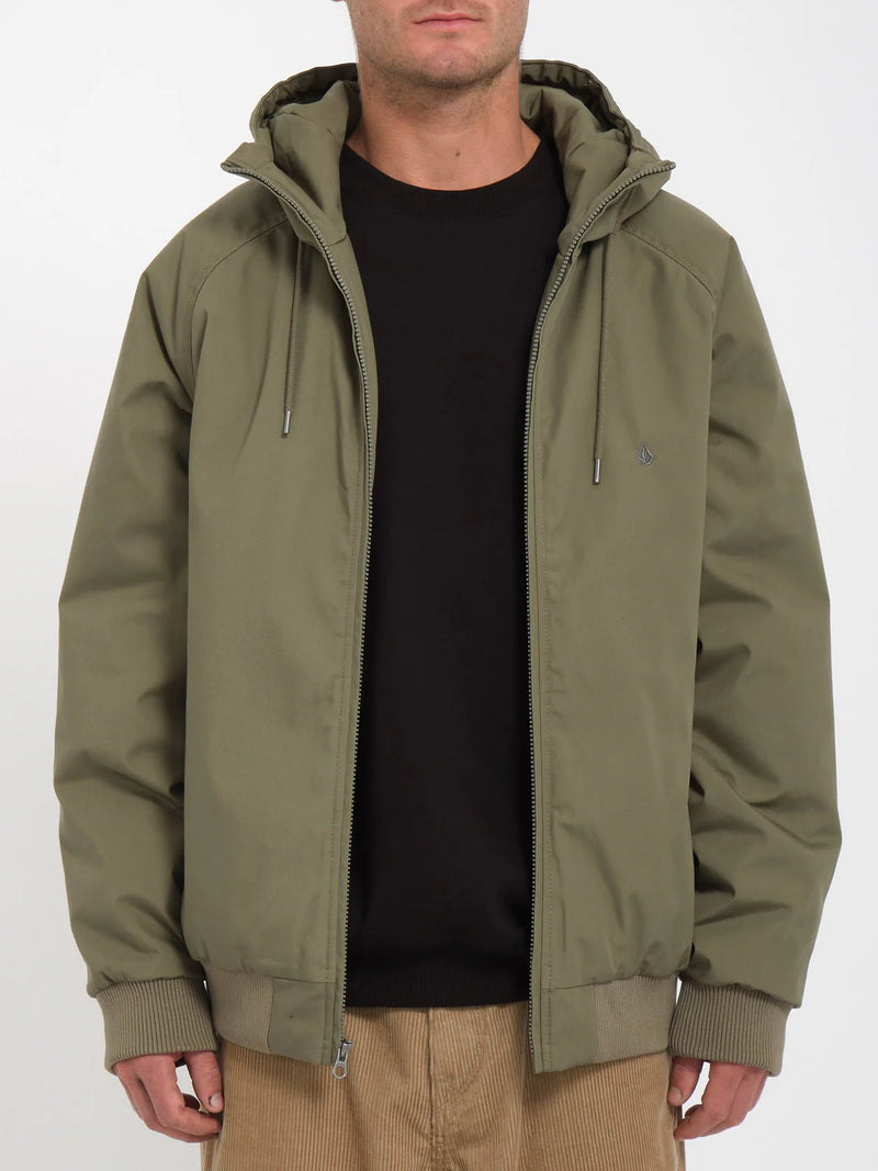 Load image into Gallery viewer, Volcom Men&#39;s Hernan 10K Jacket Wintermoss A1732408_WMS
