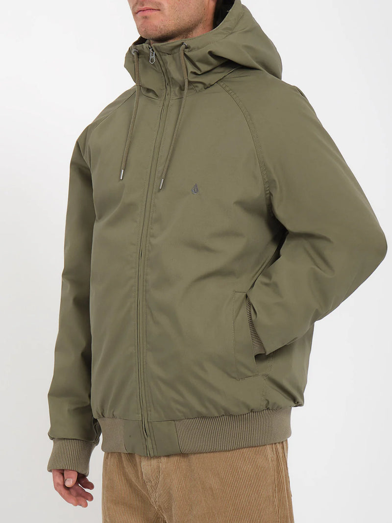 Load image into Gallery viewer, Volcom Men&#39;s Hernan 10K Jacket Wintermoss A1732408_WMS
