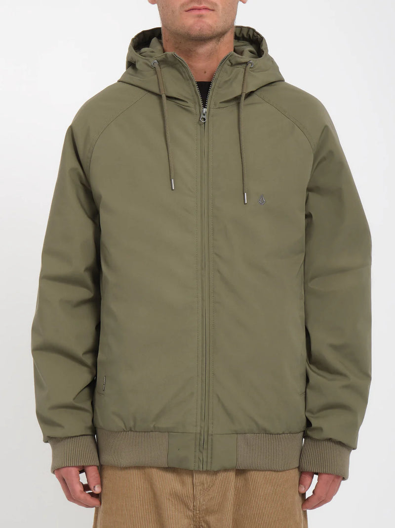 Load image into Gallery viewer, Volcom Men&#39;s Hernan 10K Jacket Wintermoss A1732408_WMS
