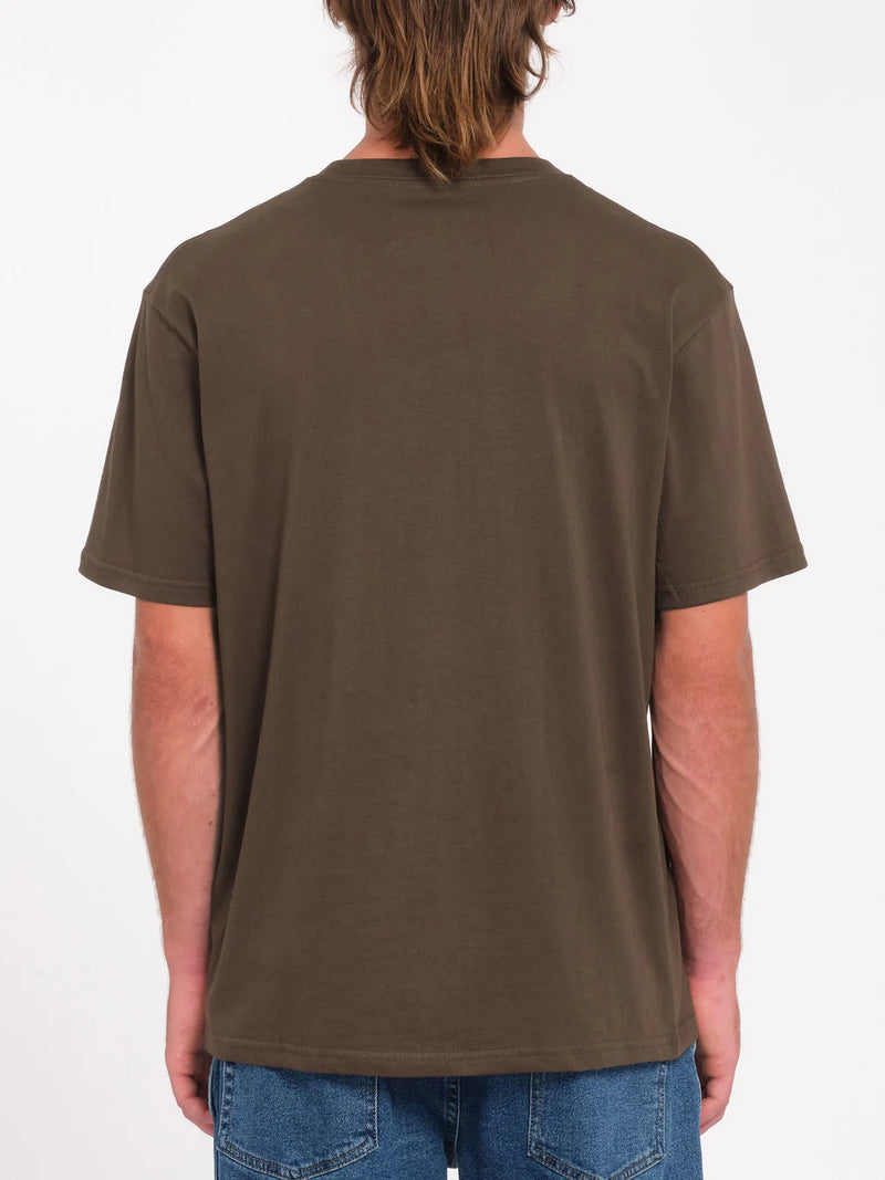 Load image into Gallery viewer, Volcom Men&#39;s Stone Blanks Classic Fit T-Shirt Wren A3512326-WRE
